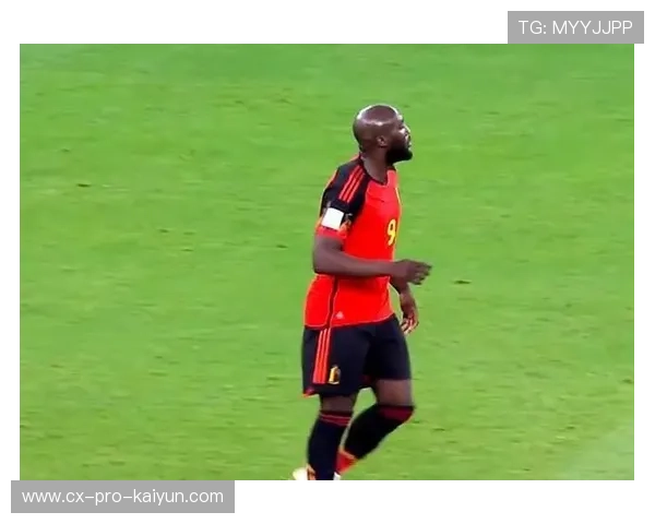 卢卡库强势对抗后起脚，比利时前场轰动全场